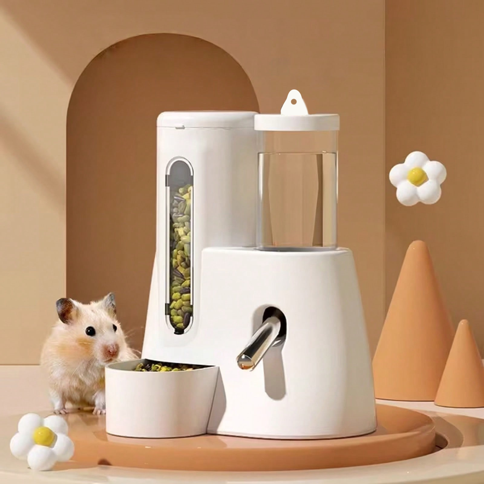 Automatic Pet Feeder - A Multifunctional Hamster Automatic Water Feeder,