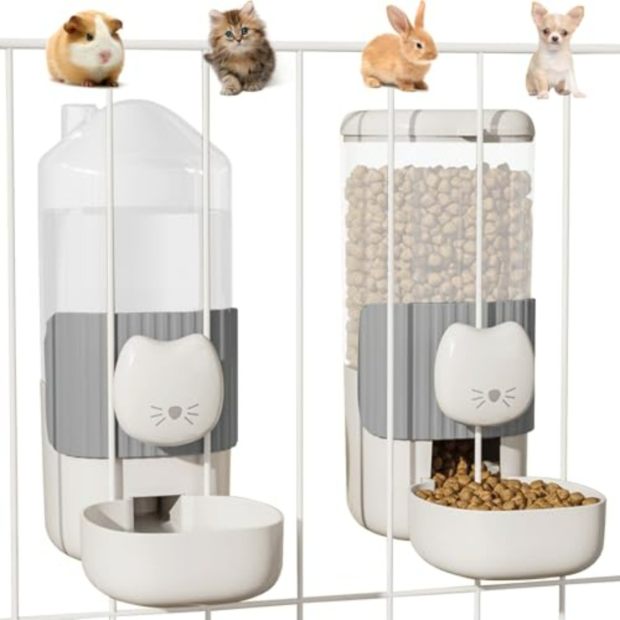 Automatic Pet Feeder - 34oz Hanging Automatic Cat Food and