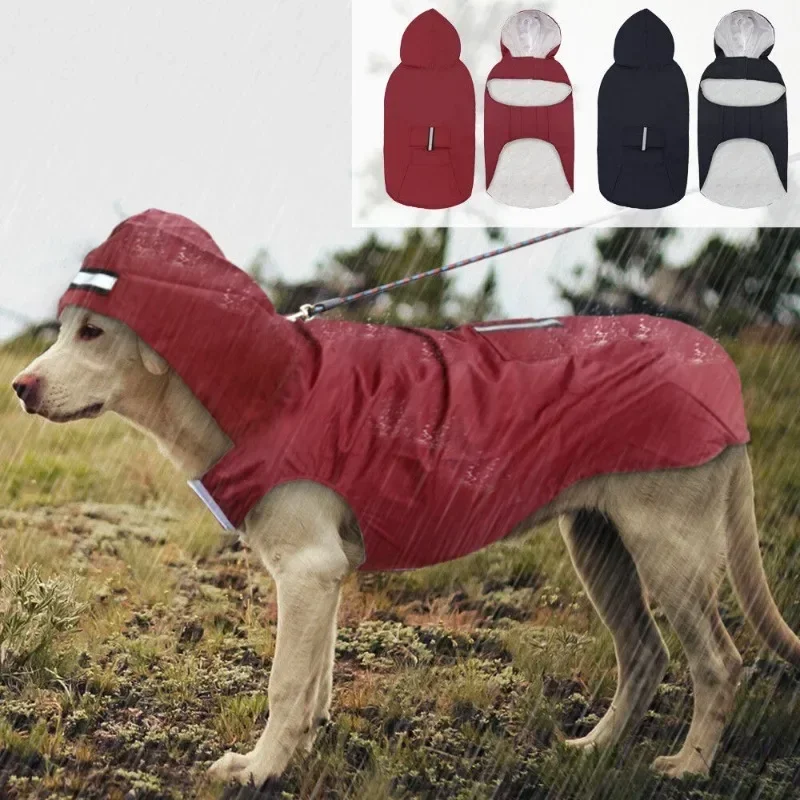 Medium Large Dogs Waterproof H - Dog Raincoat 리뷰 및 가격