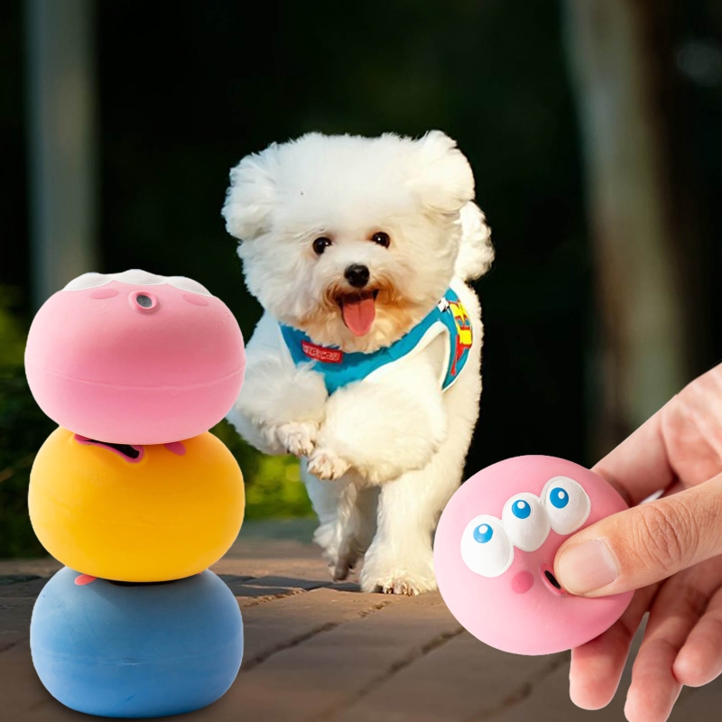 Dog Chew Toy Squeaky Ball Toy  - Pet Dental Chew Toy 리뷰 및 가격
