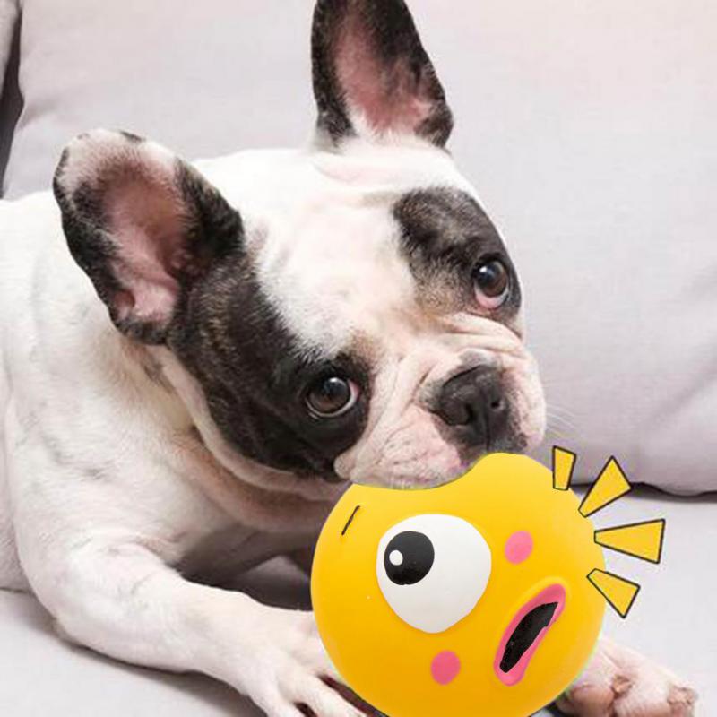 Dog Chew Toy Squeaky Ball Toy  - Pet Dental Chew Toy 리뷰 및 가격