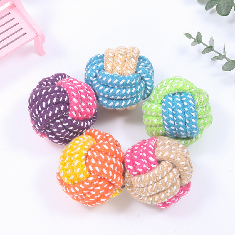 Interactive Cotton Rope Mini D - Pet Dental Chew Toy 리뷰 및 가격