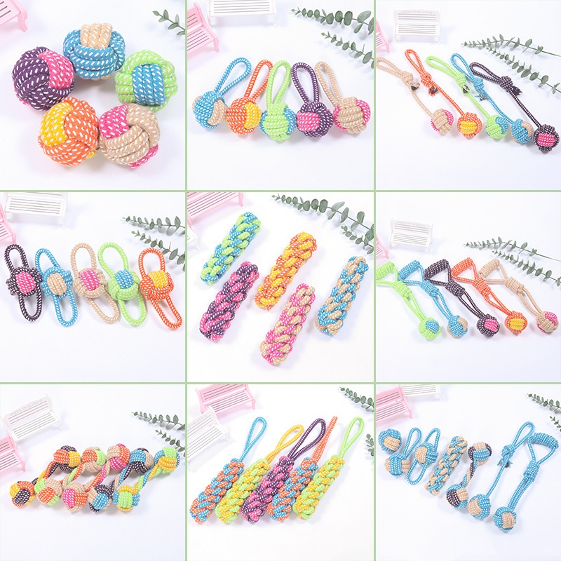 Interactive Cotton Rope Mini D - Pet Dental Chew Toy 리뷰 및 가격