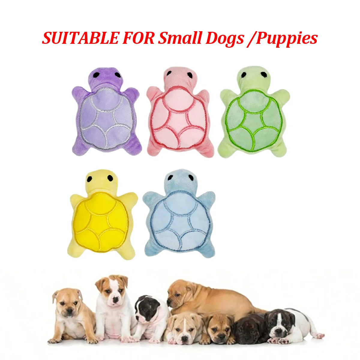 Mini turtle plush dog chew toy - Pet Dental Chew Toy 리뷰 및 가격