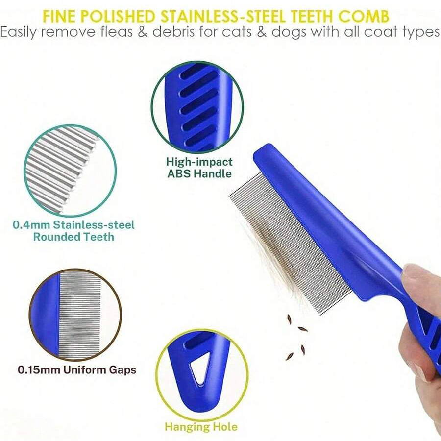4Pcs/6Pcs Pet Comb Flea Comb F - Pet Supplies Dropshipping 리뷰 및 가격