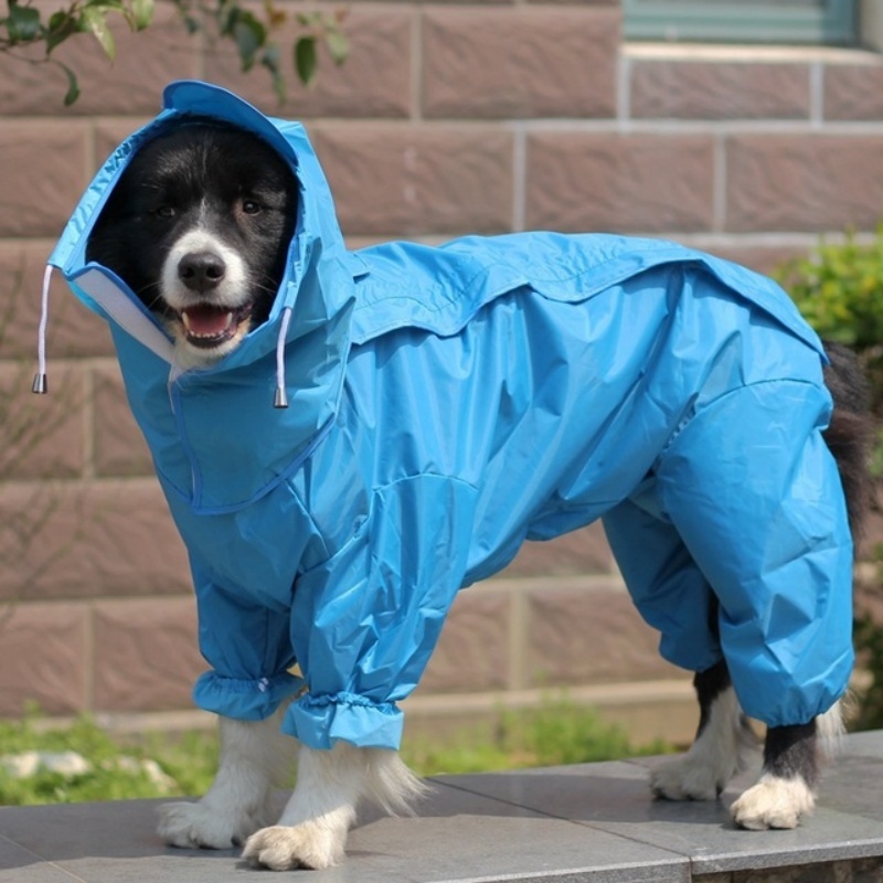 Outdoor Dog Raincoat Jumpsuit  - Dog Raincoat 리뷰 및 가격