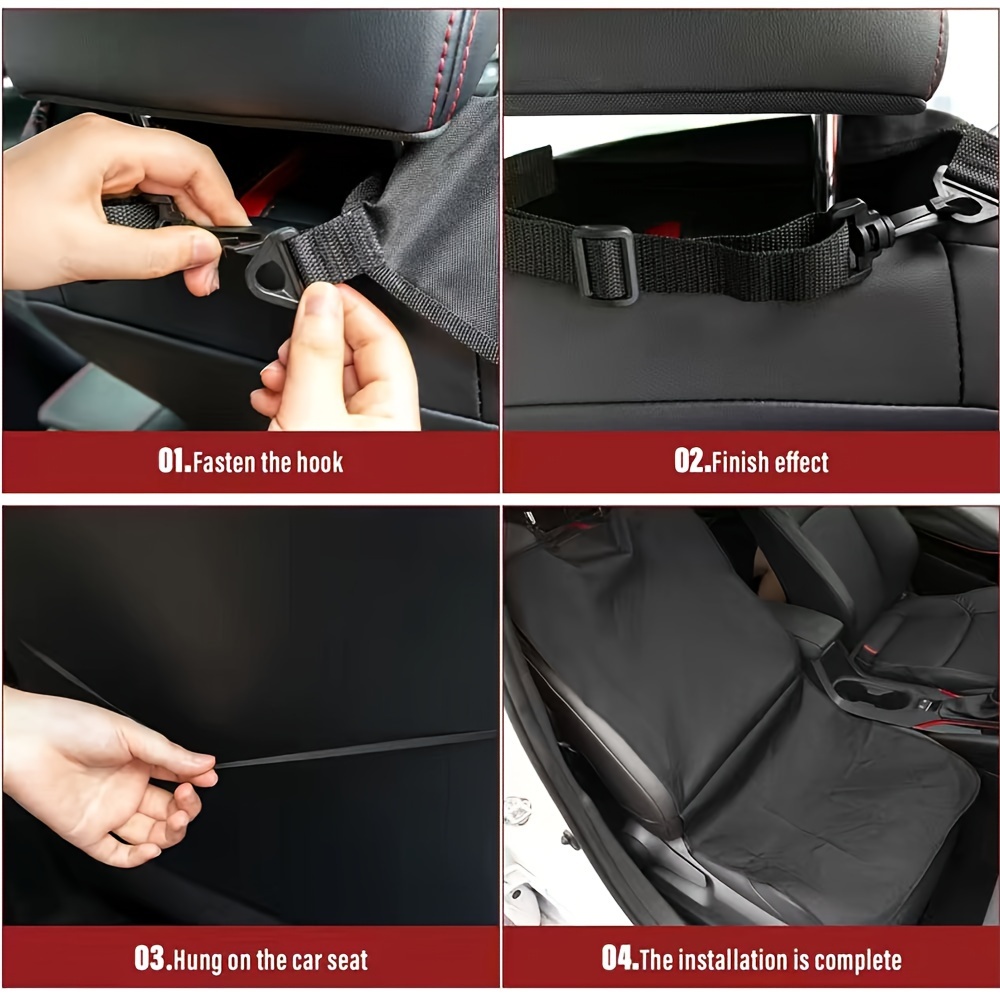Waterproof Pet Car Seat Cover  - Dog Raincoat 리뷰 및 가격