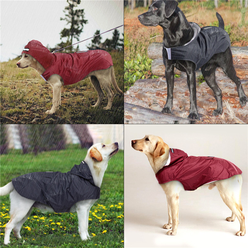 Dog Raincoat Waterproof Hoodie - Dog Raincoat 리뷰 및 가격