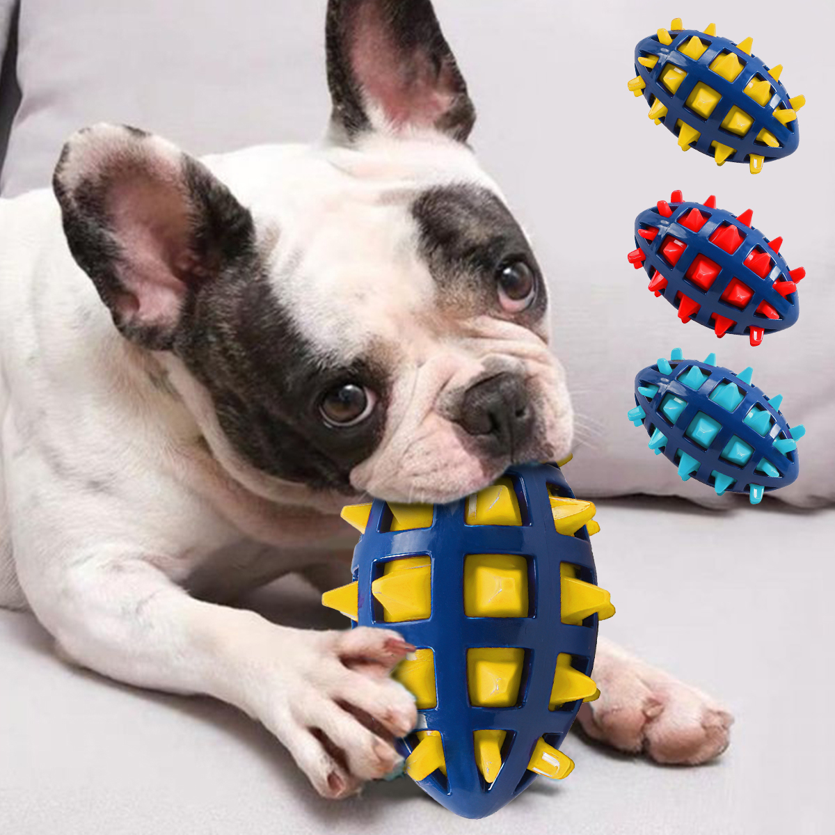 1/2Pcs Squeaky Dog Chew Toys I - Pet Dental Chew Toy 리뷰 및 가격