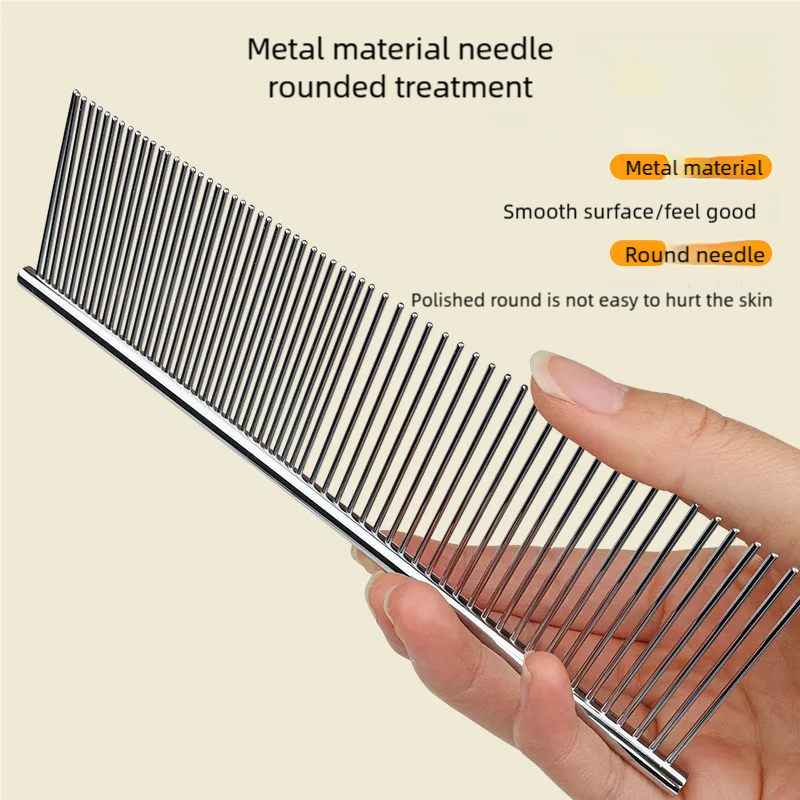 Pet Comb Stainless Steel Long  - Pet Supplies Dropshipping 리뷰 및 가격
