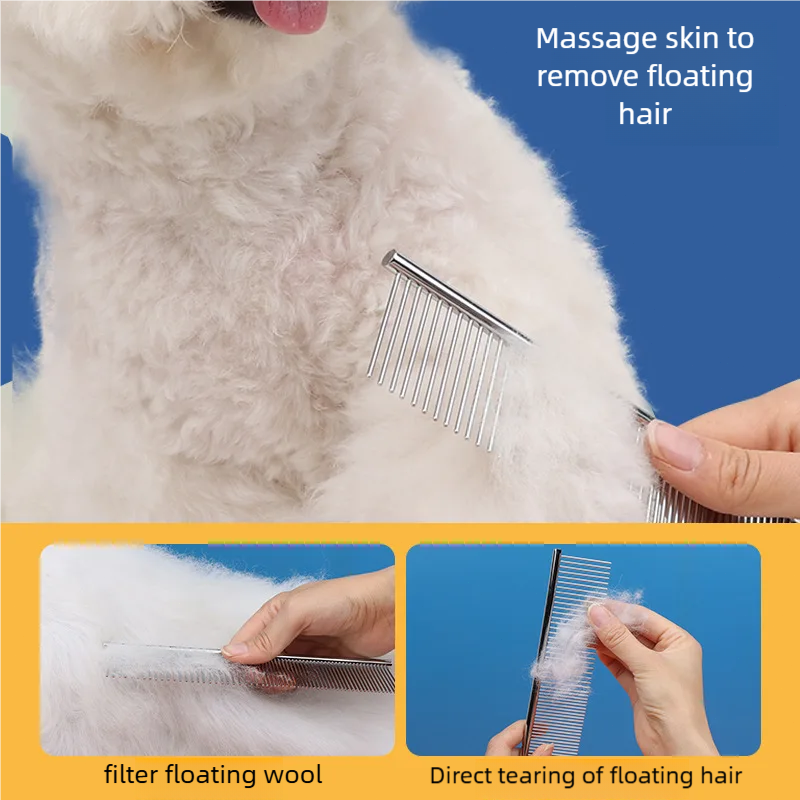 Pet Comb Stainless Steel Long  - Pet Supplies Dropshipping 리뷰 및 가격