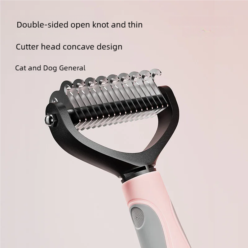 Pet Deshedding Brush Double Si - Pet Supplies Dropshipping 리뷰 및 가격
