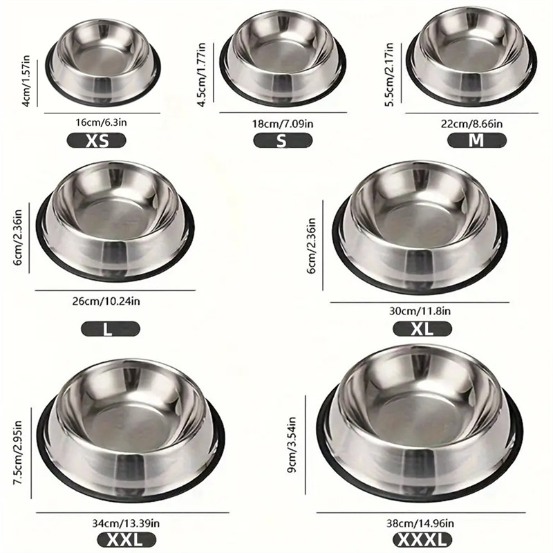 Non-slip Stainless Steel Dog B - Pet Supplies Dropshipping 리뷰 및 가격