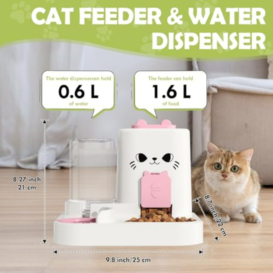 1.6L Auto Gravity Pet Feeder a - Automatic Pet Feeder 리뷰 및 가격