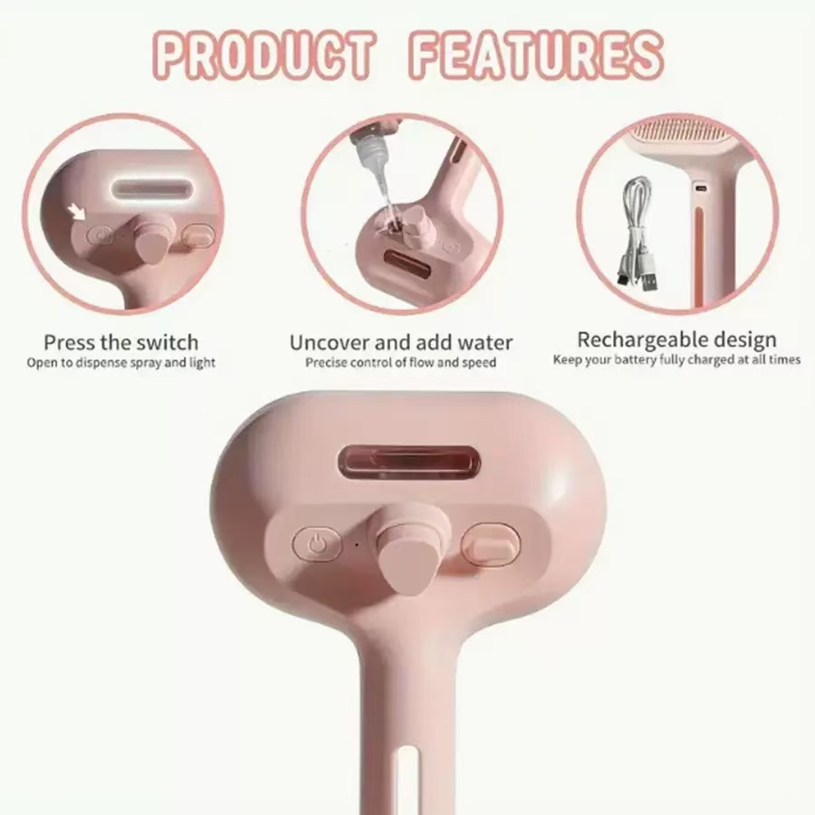 Pet Spray Hair Comb Pet Hair R - Pet Supplies Dropshipping 리뷰 및 가격