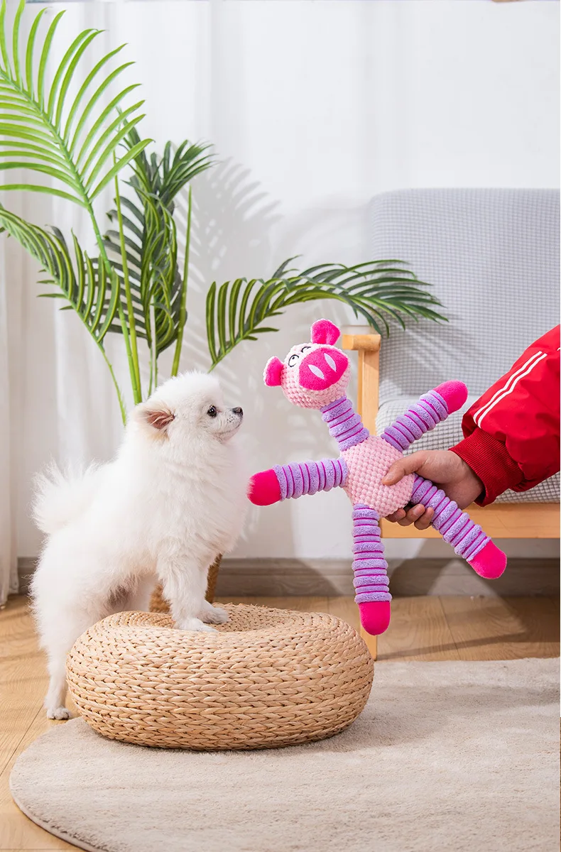 Indestructible Squeaky Dog Toy - Pet Dental Chew Toy 리뷰 및 가격