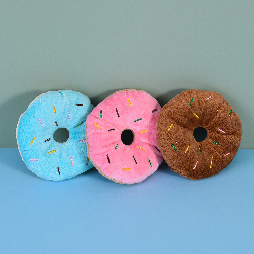 Pet Voice Dog Plush Doughnut T - Pet Supplies Amazon 리뷰 및 가격