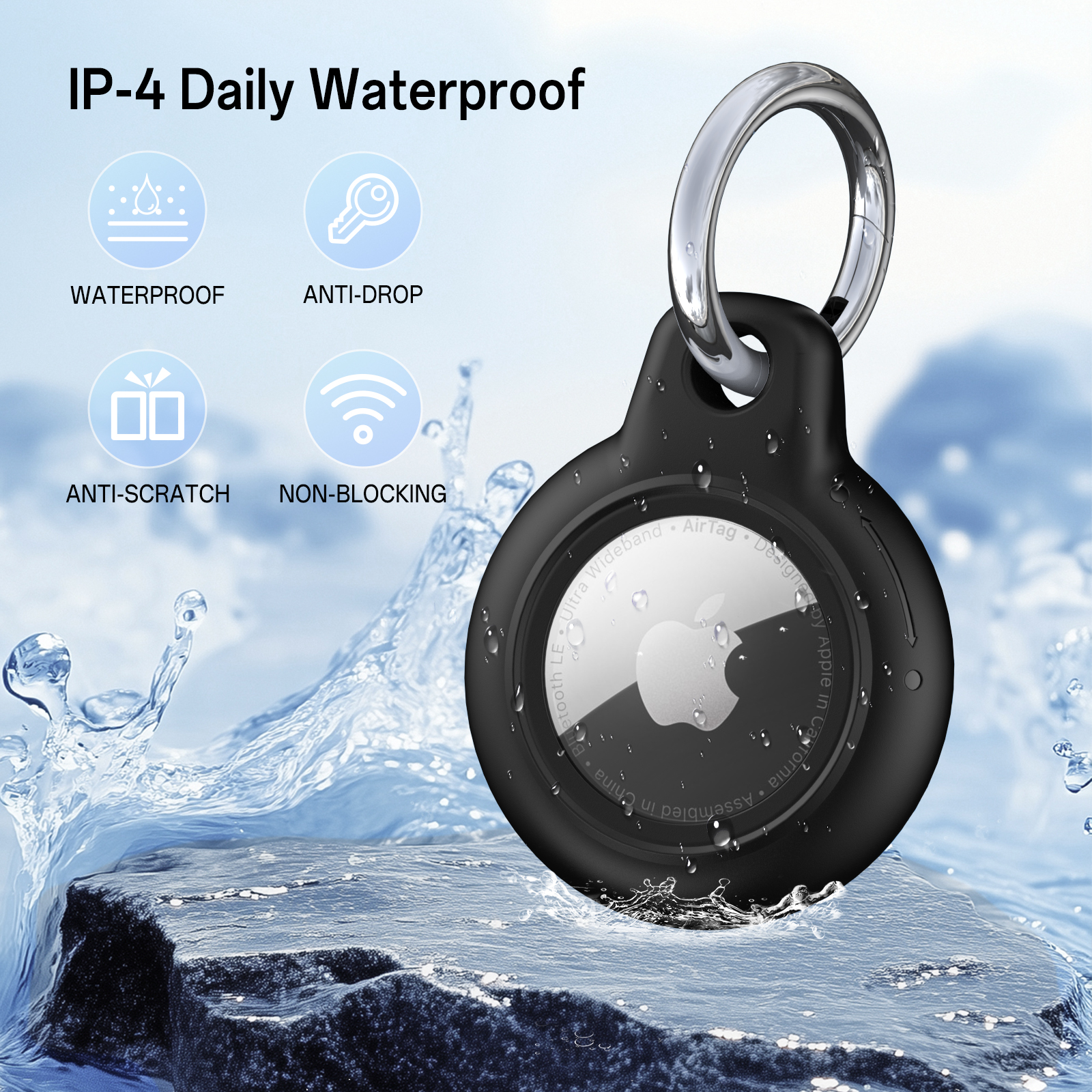 For Apple Air tag Case IP4 Dai - Dog Raincoat 리뷰 및 가격