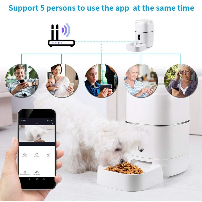 RSH 1080P Camera Tuya Smart Wi - Automatic Pet Feeder 리뷰 및 가격