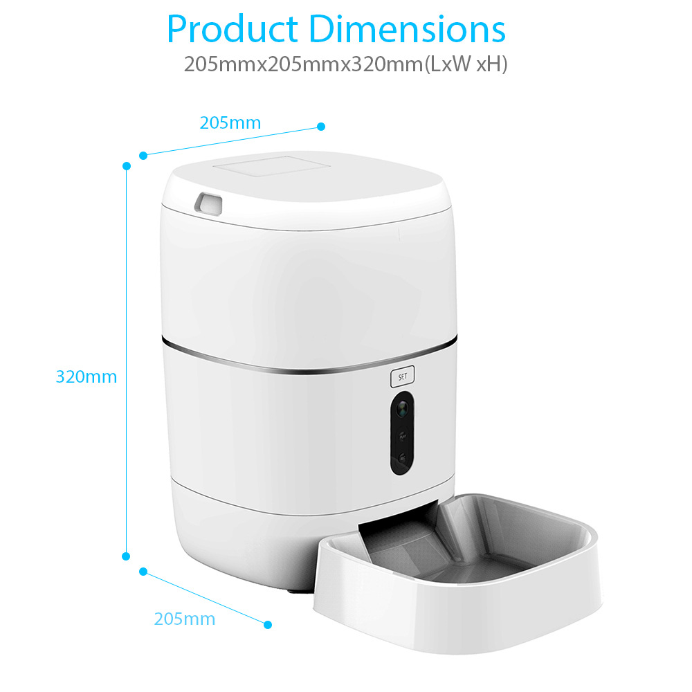 RSH 1080P Camera Tuya Smart Wi - Automatic Pet Feeder 리뷰 및 가격