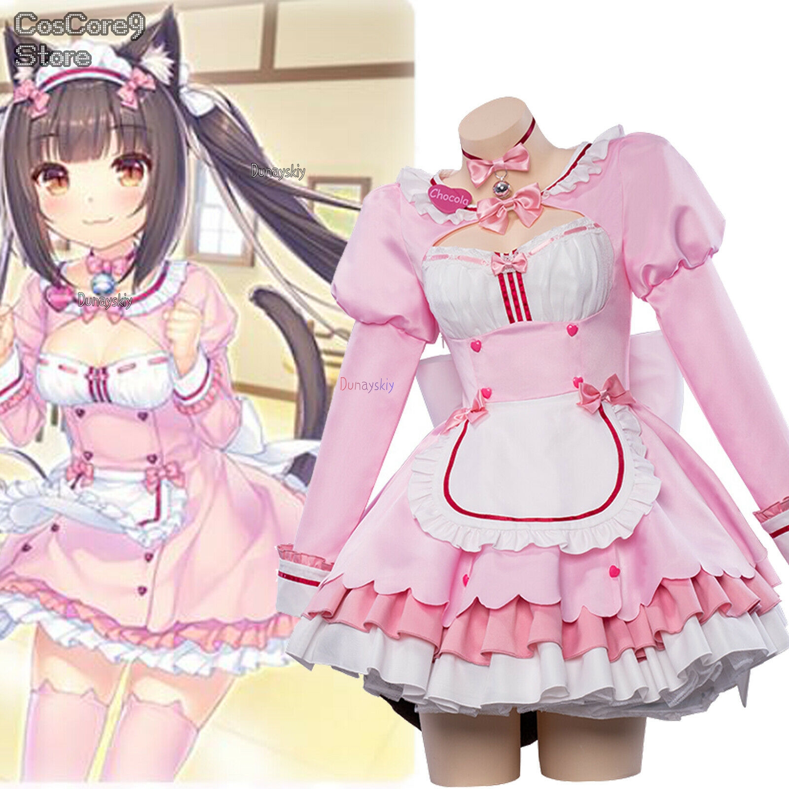 Game Chocola Nekopara Cosplay  - Pet Supplies Dropshipping 리뷰 및 가격