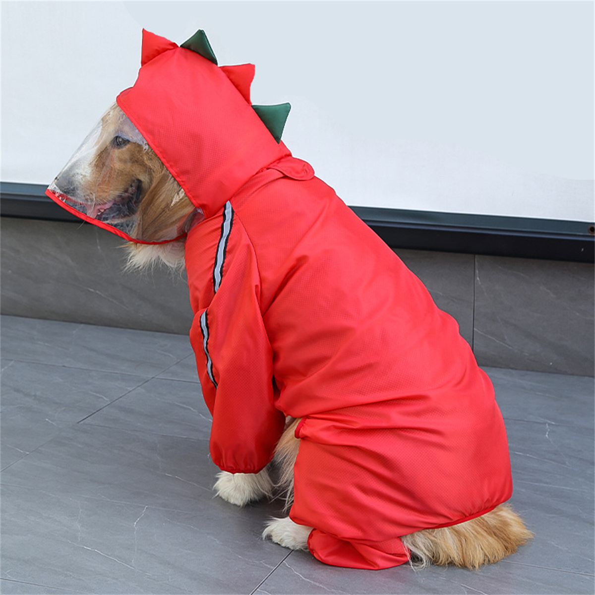 Dog Raincoat Waterproof Dogfac - Dog Raincoat 리뷰 및 가격