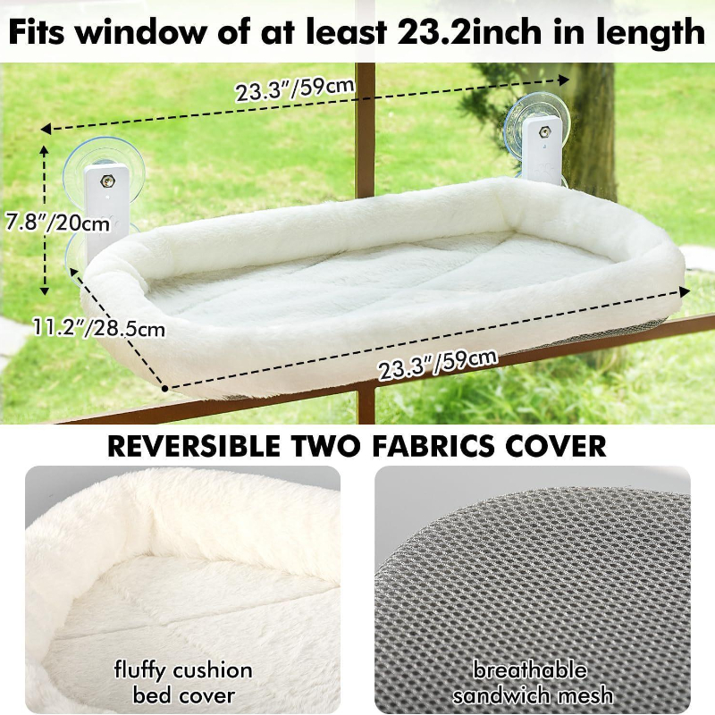 Cat Window Hammock Suction Cup - Cat Window Perch 리뷰 및 가격