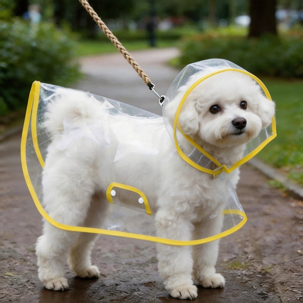 Dog Raincoat Transparent Whole - Dog Raincoat 리뷰 및 가격