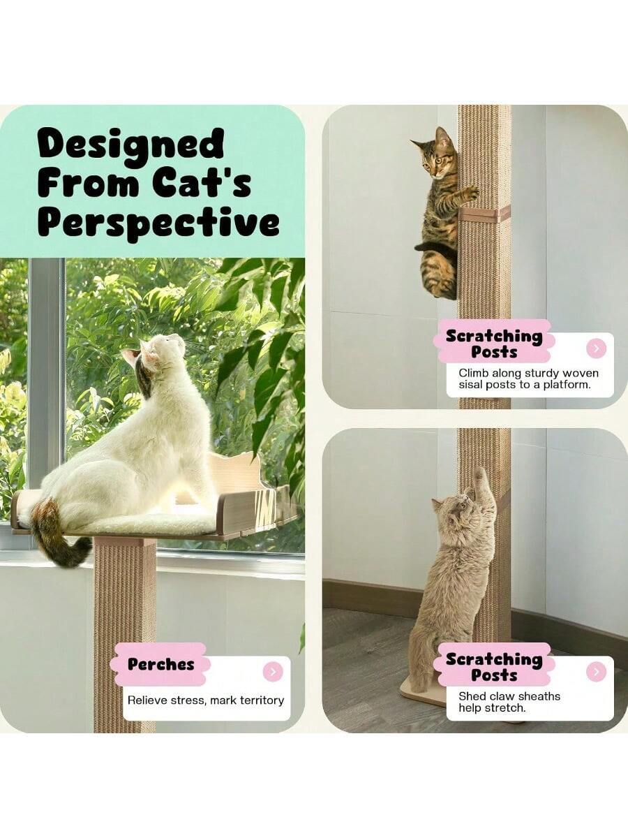 Adjustable Tall Cat Window Per - Cat Window Perch 리뷰 및 가격