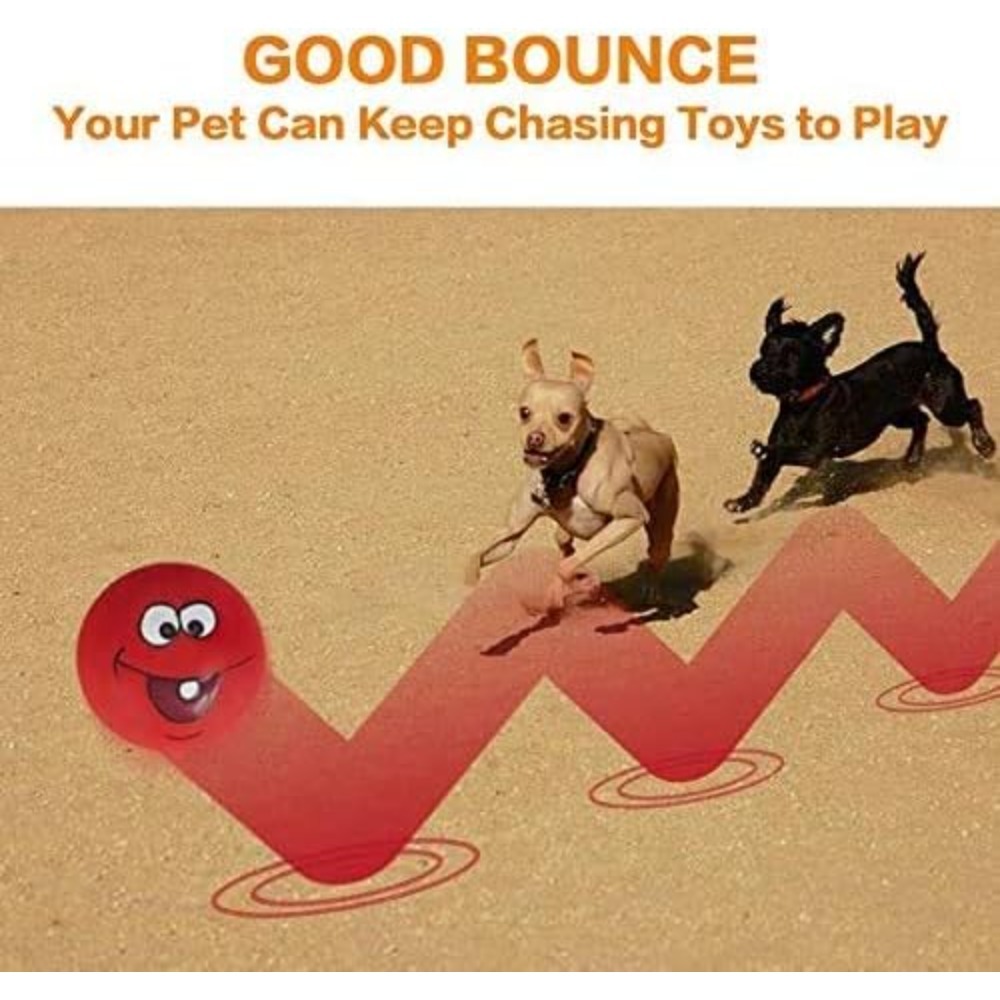 6 Pack Non-Toxic Squeaky Latex - Pet Dental Chew Toy 리뷰 및 가격