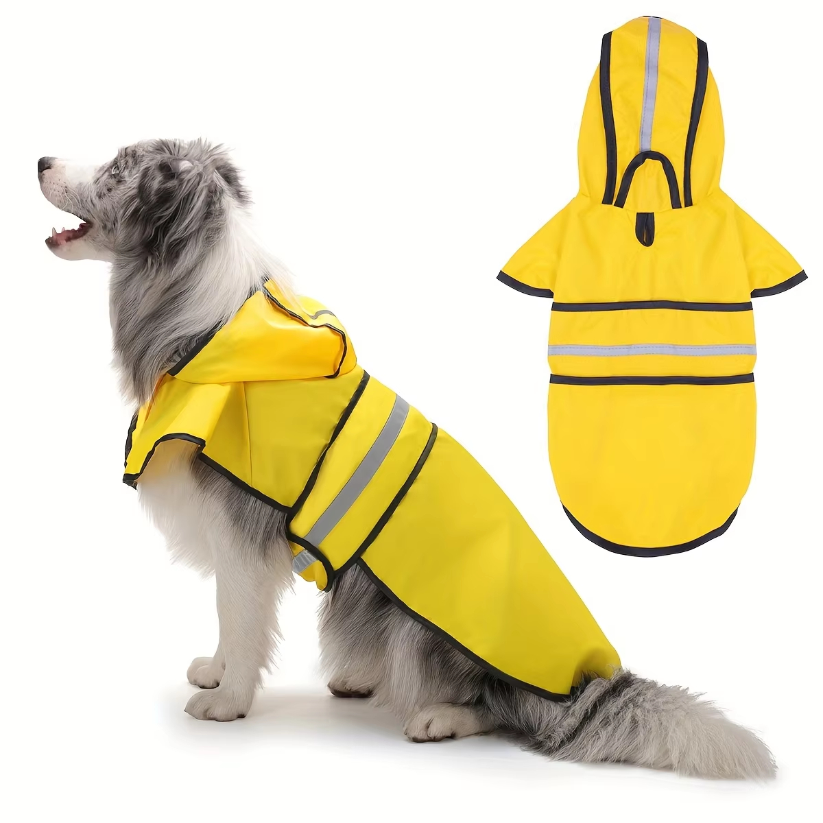 Keep Your Pet Dry And Comforta - Dog Raincoat 리뷰 및 가격
