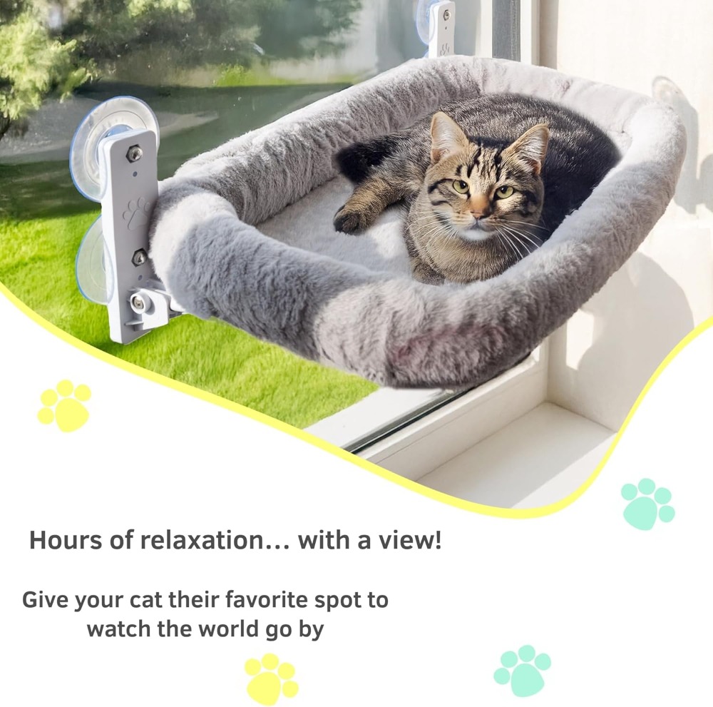 Cat Window Perch with Washable - Cat Window Perch 리뷰 및 가격