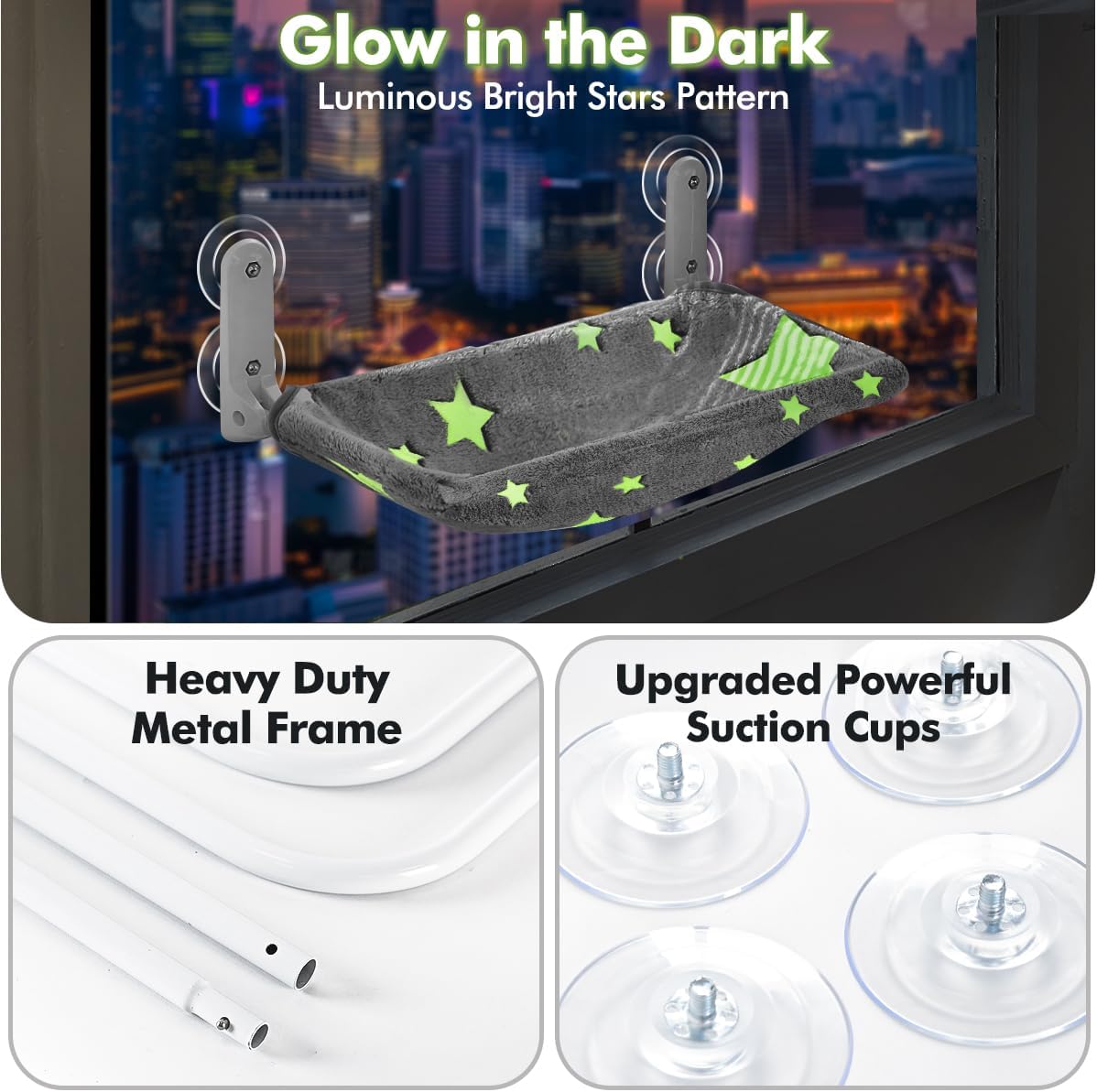 Cat Window Perch, Glow in The  - Cat Window Perch 리뷰 및 가격
