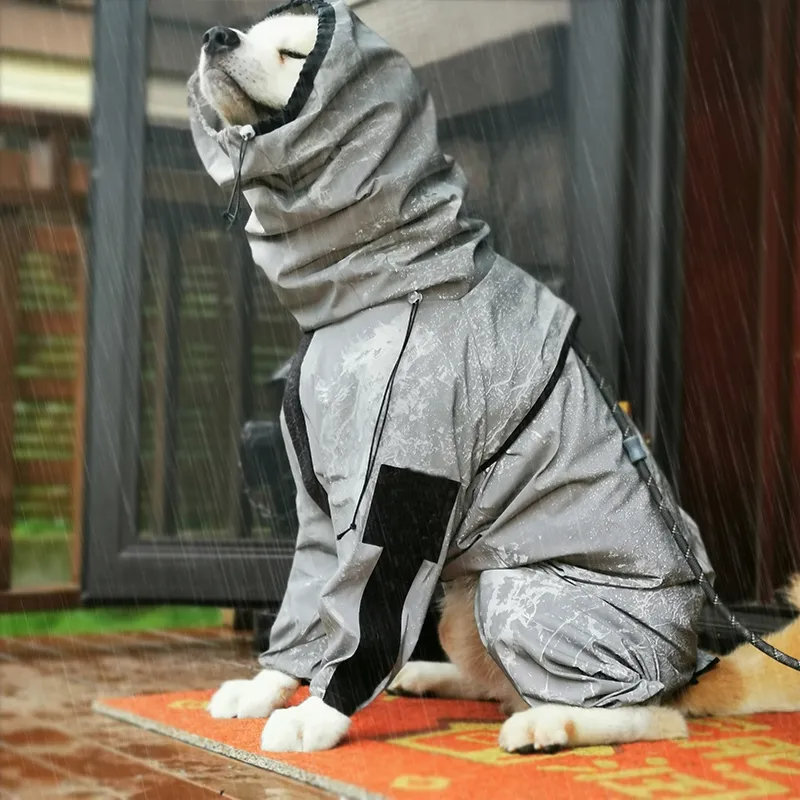 Outdoor Large Dog Raincoat Sun - Dog Raincoat 리뷰 및 가격